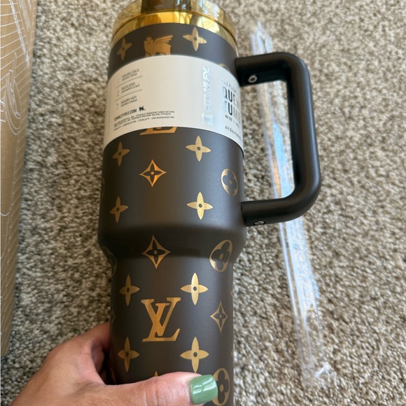 Stanley Brown and Gold Travel Mug - Picture 3 of 6